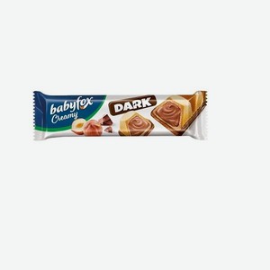 Батончик <Baby Fox> Creamy Dark вафельный 18.2г Россия
