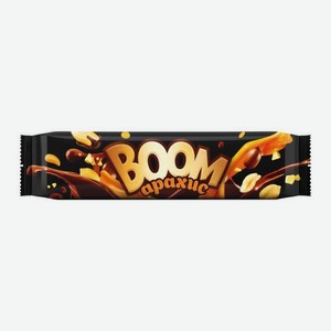 Батончик глазированный карамель и арахис Boom 50г 50 г