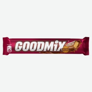 Батончик Goodmix Original с молочным шоколадом и хрустящей вафлей, 29 г