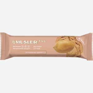 Батончик Musler Pro ореховый Арахис 60г