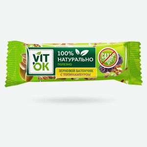Батончик неглазированная VITok с топинамбуром, 30 г