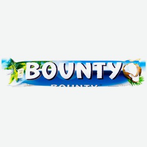 Батончик шоколадный BOUNTY молочный, Россия, 55 г