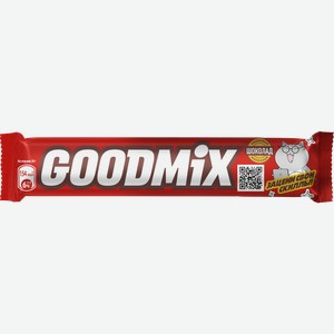 Батончик шоколадный GOOD MIX молочный с хрустящей вафлей, 29г