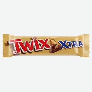 Батончик шоколадный TWIX Xtra с карамелью, 82 г