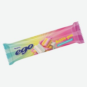 Батончик с протеином Ego со вкусом Бабл-гам в йогуртовой глазури, 25 г