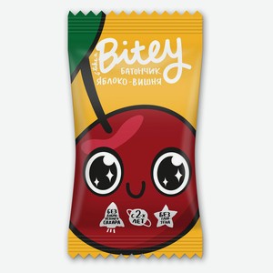 Батончик Take a Bitey Яблоко-Вишня от 2-х лет, 25 г