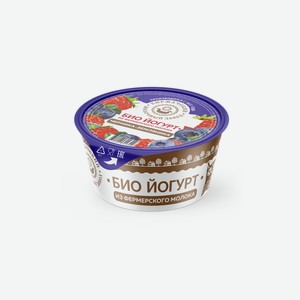 Биойогурт Киржачский Молочный Завод черника-земляника 2% 120 г