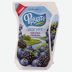 БЗМЖ Йогурт Фруате черника/ежевика 250г 1,5% LP