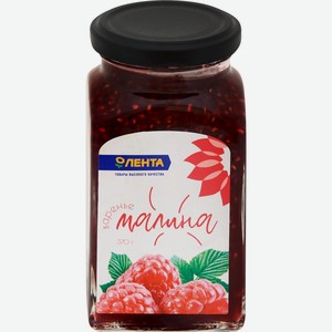 Варенье ЛЕНТА малиновое, Россия, 370 г