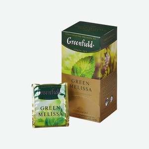 Чай Greenfield Мелисса зеленый в пакетиках 25х1.5 г
