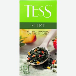 Чай Tess 25*1,5г Flirt Green С/я