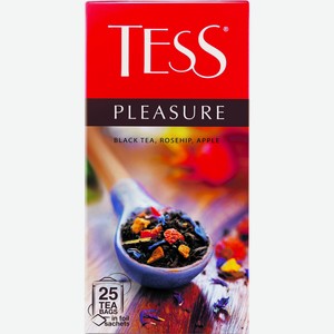 Чай Tess 25*1,5г Pleasure Black С/я