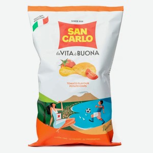 Чипсы картофельные San Carlo со вкусом томата, 150 г