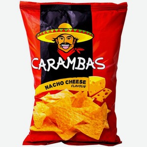 Чипсы кукурузные Carambas со вкусом Сыра 150 г