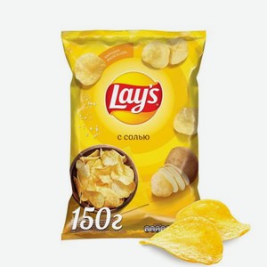 Чипсы Лейс С Солью 140 Г