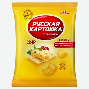 Чипсы Русская картошка со вкусом сыра 140 г