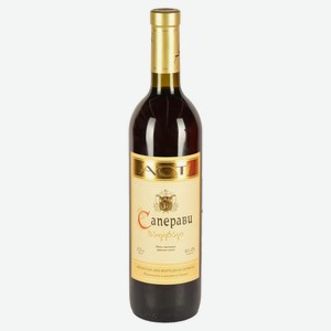 Вино «АСТ» Саперави столовое красное сухое Грузия, 0,75 л