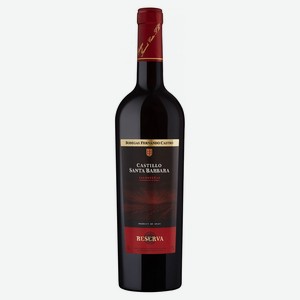 Вино Castillo Santa Barbara Reserva красное сухое Испания, 0,75 л
