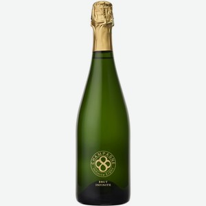 Вино игристое INFINITE EIGHT Шампань Брют Инфинит выдерж. бел. брют, Франция, 0.75 L