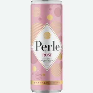 Вино игристое LA PETITE PERLE роз. п/сл., Россия, 0.25 L