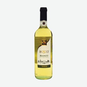 Вино Италия Боско 0,75л Бел.п/сух.