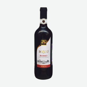 Вино Италия Боско 0,75л Кр.п/сух.