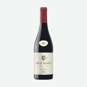 Вино Конде Де Трес.риох.0,75л Тем.кр.сух