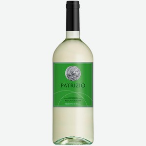 Вино PATRIZIO Пино Гриджио бел. сух., Италия, 1.5 L
