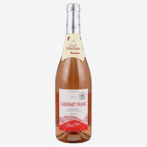 Вино Pierre Chanau Cabernet Franc Moelleux розовое полусухое Франция, 0,75 л