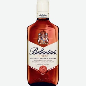 Виски BALLANTINE S Файнест шотландский купажированный алк.40%, Великобритания, 0.5 L