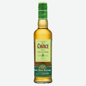 Виски Choice Apple Россия, 0,5 л