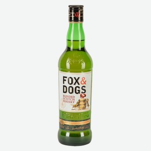 Виски Fox&Dogs Россия, 0,5 л