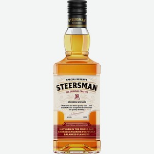 Виски STEERSMAN Зерновой алк.40%, Россия, 0.5 L