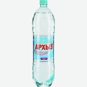 Вода минеральная АРХЫЗ газированная, 1.5л