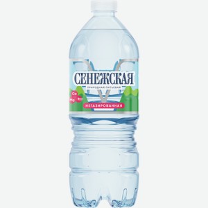 Вода Сенежская минеральная природная питьевая столовая негазированная, 1л