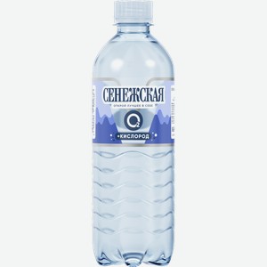 Вода Сенежская питьевая газированная + кислород 500мл