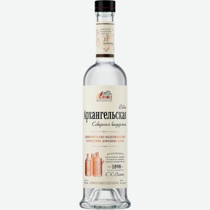 Водка АРХАНГЕЛЬСКАЯ Северная выдержка алк.40%, Россия, 0.5 L