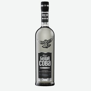 Водка Белая Сова Классическая, 0.5л Россия