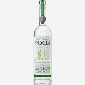 Водка Чистые Росы 40% 500мл