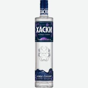 Водка ХАСКИ Северная смородина особая алк.38%, Россия, 0.5 L