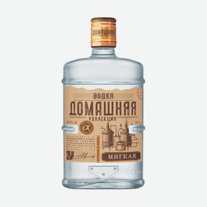 Водка Особ.домашняя Коллекция 0,5л Мяг.
