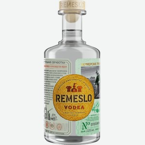 Водка REMESLO FERMERA На травах особая алк.40%, Россия, 0.5 L