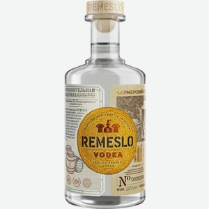 Водка REMESLO FERMERA выдерж. алк.40%, Россия, 0.5 L