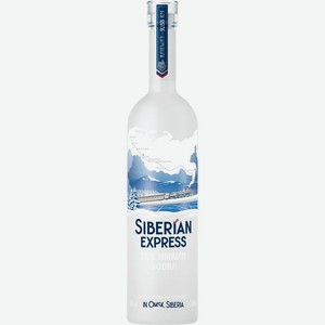 Водка Siberian Express 40%, 500мл