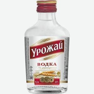 Водка Урожай на расторопше 40% 100мл