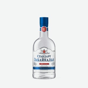 Водка Забайкальские озёра Кристальный Арахлей 40%, 500 мл