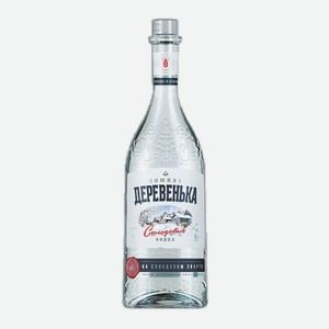Водка Зимняя Деревенька Солодовая, 0.5л