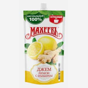 Джем Махеевъ имбирь-лимон, 300 г дой-пак