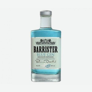 Джин Barrister Blue 40% 700мл