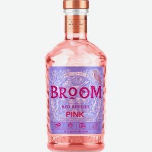 Джин BROOM Pink алк.37,5%, Россия, 0.5 L